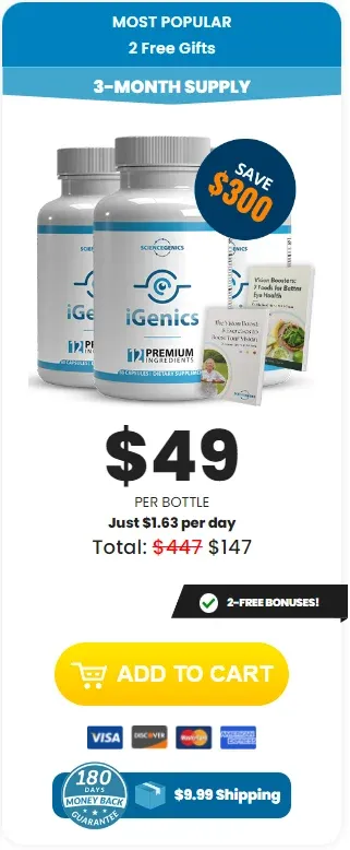 igenics 3 bottles